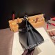 エルメス ジプシエール 28 Jypsiere 28 トリヨンクレマンス Clemence 89/Black (Noir) ブラック シルバー金具  Jypsiere-005 全手縫い