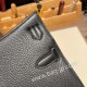 エルメス ジプシエール 28 Jypsiere 28 トリヨンクレマンス Clemence 89/Black (Noir) ブラック シルバー金具  Jypsiere-005 全手縫い