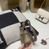 【jypsiere】ジプシーミニ スイフトレザー 調節可能キャンバス肩ベルト付き 18/Étoupe Grey ゴールドクラスプ レジャーミニマルバッグ