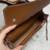 【jypsiere】ジプシーミニ スイフトレザー 調節可能キャンバス肩ベルト付き 37/Gold ゴールドクラスプ レジャーゴージャスバッグ