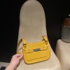 【jypsiere】ジプシーミニ エバーカラーレザー 調節可能キャンバス肩ベルト付き 9D Jaune Ambre ジョーヌアンブル 通勤向けレジャーバッグ