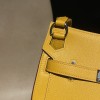 【jypsiere】ジプシーミニ エバーカラーレザー 調節可能キャンバス肩ベルト付き 9D Jaune Ambre ジョーヌアンブル 通勤向けレジャーバッグ