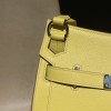 【jypsiere】ジプシーミニ エバーカラーレザー 調節可能キャンバス肩ベルト付き 9R/Lime ライム 通勤＆レジャーマルチバッグ