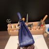 ブルーアンクルM3/Blue Encre & フランボワーズ Framboise  ゴールド金具 kelly25-014 全手縫い エルメス ケリー25cm  外縫い
