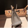 エルメス ケリー25cm  togo トゴ  エタン 8F /Etain シルバー金具  kelly25-018 全手縫い