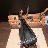 ブラック 89 /Black ゴールド金具 kelly25-019 全手縫い エルメス ケリー25cm  togo トゴ 
