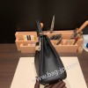 ブラック 89 /Black  ゴールド金具 kelly25-020 全手縫い エルメス ケリー25cm  togo トゴ