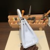 アズール 7R /Azur シルバー金具  kelly25-023 全手縫い エルメス ケリー25cm  togo トゴ