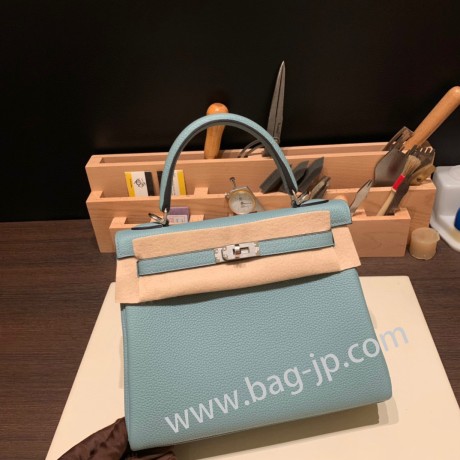 シエル 7G / Ciel シルバー金具  kelly25-024 全手縫い エルメス ケリー25cm  togo トゴ
