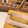 ジョーヌアンブル 9D /Jaune Ambre ゴールド金具  kelly25-028 全手縫い エルメス ケリー25cm  togo トゴ