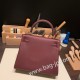 エルメス ケリー25cm togo トゴ  ボルドー 57 /Bordeaux ゴールド金具  kelly25-033 全手縫い