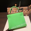 キウイ 6R/ Kiwi ゴールド金具  kelly25-035 全手縫い エルメス ケリー25cm  togo トゴ