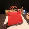ルージュクー S3/Rouge Cœur シルバー金具  kelly25-039 全手縫い エルメス ケリー25cm  togo トゴ