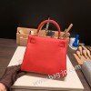 ルージュクー S3/Rouge Cœur  シルバー金具  kelly25-040 全手縫い エルメス ケリー25cm  togo トゴ