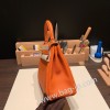 オレンジ 93 /Orange ゴールド金具  kelly25-042 全手縫い エルメス ケリー25cm  togo トゴ