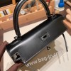 box ブラック 89 /Black (Noir) ゴールド金具  kelly25-043 全手縫い エルメス ケリー25cm 外縫い  