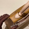 ブロンズドレ U8 /Bronze Dore & ローズエグランタイン P1 /Rose Eglantine  ゴールド金具  kelly25-053 全手縫い エルメス ケリー25cm 外縫い ヴォーエプソン Epsom