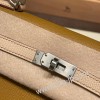 ブロンズドレ U8 /Bronze Dore & ローズエグランタイン P1 /Rose Eglantine シルバー金具  kelly25-054 全手縫い エルメス ケリー25cm 外縫い ヴォーエプソン Epsom