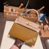 ブロンズドレ U8 /Bronze Dore& ローズエグランタインP1/ Rose Eglantine ゴールド金具  kelly25-055 全手縫い エルメス ケリー25cm 外縫い ヴォーエプソン Epsom