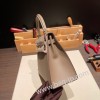 エトゥープ 18 /Étoupe Grey シルバー金具  kelly25-064 全手縫い エルメス ケリー25cm 外縫い ヴォーエプソン Epsom