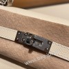 ナタ I2 /Nata シルバー金具  kelly25-069 全手縫い エルメス ケリー25cm 外縫い ヴォーエプソン Epsom
