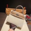 ナタ I2 /Nata シルバー金具  kelly25-075 全手縫い エルメス ケリー25cm 外縫い ヴォーエプソン Epsom