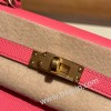 ローズリップスティック U5 /Rose Lipstick ゴールド金具  kelly25-078 全手縫い エルメス ケリー25cm 外縫い ヴォーエプソン Epsom