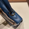 ディープブルー S4 /Deep Blue ゴールド金具  kelly25-082 全手縫い エルメス ケリー25cm 外縫い ヴォーエプソン Epsom