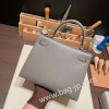 エタン 8F /Etain  シルバー金具  kelly25-084 全手縫い エルメス ケリー25cm 外縫い ヴォーエプソン Epsom