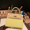 ライム 9R/Lime ゴールド金具  kelly25-100 全手縫い エルメス ケリー25cm 外縫い ヴォーエプソン Epsom