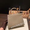グリエレファント 8C /Elephant Grey シルバー金具  kelly25-104 全手縫い エルメス ケリー25cm 外縫い ヴォーエプソン Epsom
