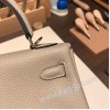  トゥルティエールグレー 81 / Gris Tourterelle シルバー金具  kelly25-118 全手縫い エルメス ケリー25cm 外縫い ヴォーエプソン Epsom