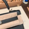  ヴェールシプレス 6O /Vert Cypres シルバー金具  kelly25-123 全手縫い エルメス ケリー25cm 外縫い ヴォーエプソン Epsom