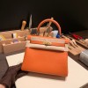 25cm 新出荷 ケリー 25トゴ kelly 25cm togo  93 /Orange オレンジゴールド金具
