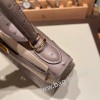 Ostrich オーストリッチ グリアスファルト M8/ Gris Asphalt  ゴールド金具  kelly28-006 全手縫い エルメス ケリー 28cm Kelly 28cm