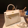 エルメス ケリー 28cm Kelly 28cm  Epsom ヴォーエプソン  クレ 10 /Craie  ゴールド金具  kelly28-015 全手縫い