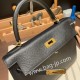 エルメス ケリー 28cm Kelly 28cm  Epsom ヴォーエプソン  ブラック 89 /Black (Noir) ゴールド金具  kelly28-024 全手縫い