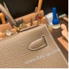 エルメス ケリー 28cm Kelly 28cm  Epsom ヴォーエプソン  エトゥープ 18 /Étoupe Grey ゴールド金具  kelly28-028 全手縫い
