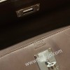 エルメス ケリー 32 Kelly 32cm lakis Barenia  エベーヌ 46/Ebene シルバー金具 kelly32-001 全手縫い