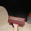 スイフト swift 55/Rouge H ルージュアッシュ  kellycut-001 全手縫い エルメス HERMES ケリーカット Kelly Cut 
