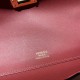 エルメス HERMES ケリーカット Kelly Cut スイフト swift 55/Rouge H ルージュアッシュ  kellycut-001 全手縫い