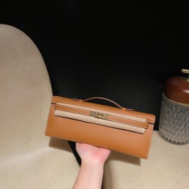 ヴォーエプソン Epsom 37 /Gold ゴールド  kellycut-002 全手縫い エルメス HERMES ケリーカット Kelly Cut 