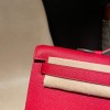 ヴォーエプソン Epsom Q5/Rouse Casaque  ルージュカザック  kellycut-004 全手縫い エルメス HERMES ケリーカット Kelly Cut 
