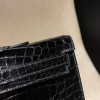 ニロティカス 89/Black (Noir) ブラック  kellycut-006 全手縫い エルメス HERMES ケリーカット Kelly Cut 