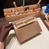 ベージュドゥワイマール D0 /Beige de Weimar ゴールド金具  kellydanse-016 全手縫い エルメス ケリーダンス Kelly Dance evercolor エバーカラー