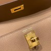 ベージュドゥワイマール D0 /Beige de Weimar ゴールド金具  kellydanse-016 全手縫い エルメス ケリーダンス Kelly Dance evercolor エバーカラー