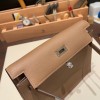 ベージュドゥワイマール D0/ Beige de Weimar シルバー金具  kellydanse-017 全手縫い エルメス ケリーダンス Kelly Dance evercolor エバーカラー