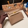 ベージュドゥワイマール D0 /Beige de Weimar ゴールド金具  kellydanse-018 全手縫い エルメス ケリーダンス Kelly Dance evercolor エバーカラー