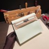 ヴェールフィズ 0S vertdeau Vert fizz ゴールド金具  kellydanse-020 全手縫い エルメス ケリーダンス Kelly Dance evercolor エバーカラー