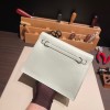 ヴェールフィズ 0S vertdeau Vert fizz ゴールド金具  kellydanse-020 全手縫い エルメス ケリーダンス Kelly Dance evercolor エバーカラー